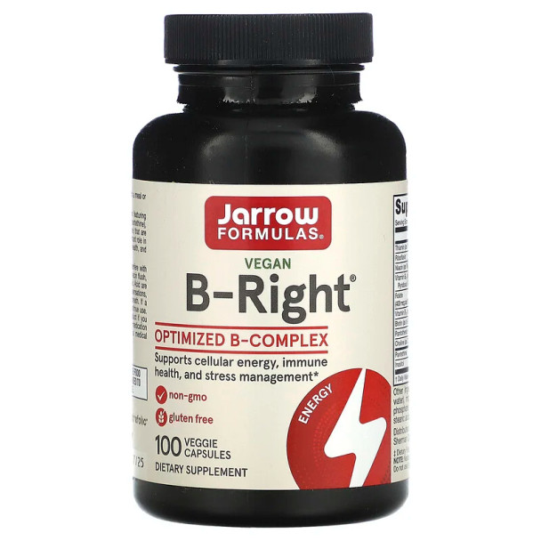 Jarrow Formulas B Right, 100 Veggie Caps