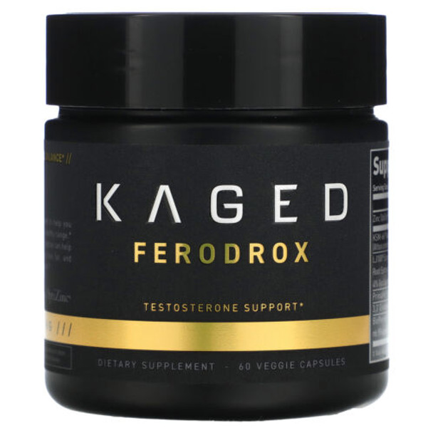 Ferodrox Testosterone Support Matrix, 60 Vegetable Capsules