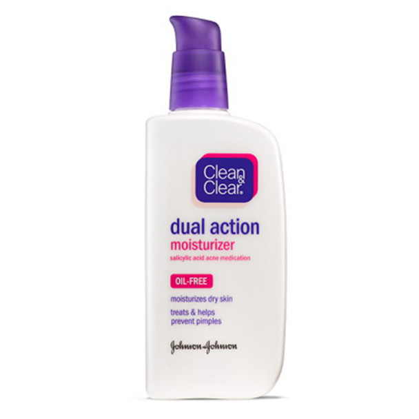 Clean And Clear Oil-Free Dual Action Moisturizer - 4 Oz