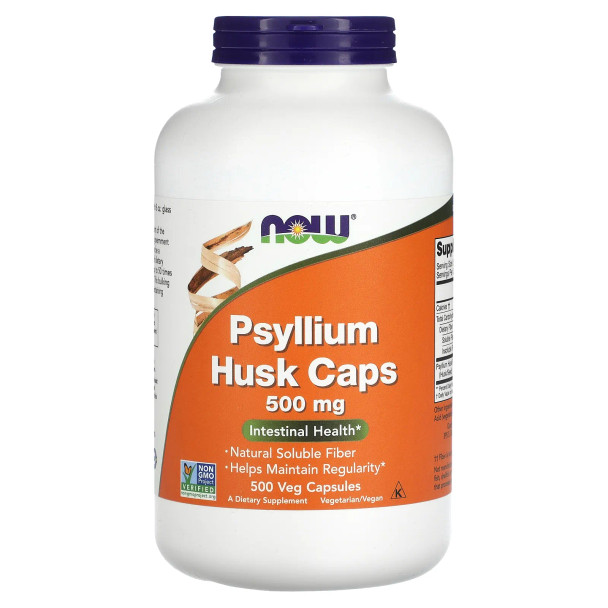 now foods psyllium husk 500mg 500 capsules
