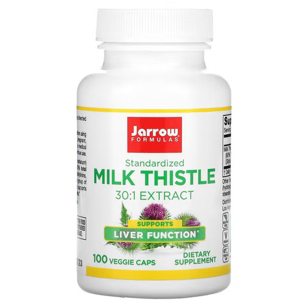 Jarrow Formulas, Standardized Milk Thistle, 150 mg, 100 Veggie Caps