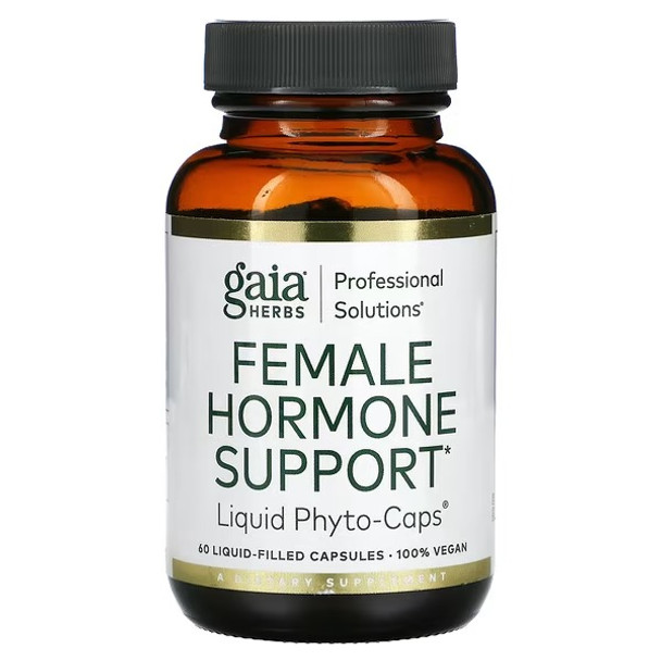 Gaia Herbs Professional Solutions, Female Hormone Support, 60 Liquid-Filled Capsules