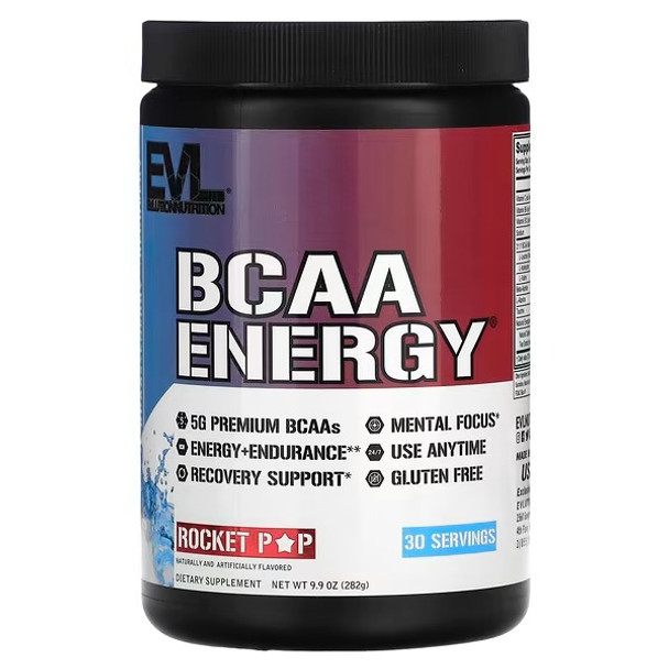 EVLution Nutrition, BCAA ENERGY, Rocket Pop, 9.9 oz (282 g)