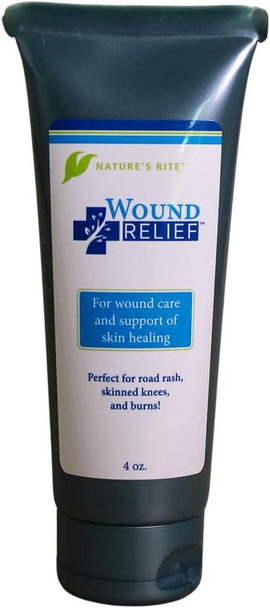 Natures Rite Wound Relief Skin Repair Gel 4 oz