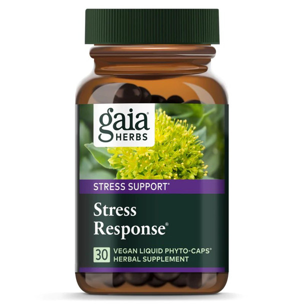 Gaia Herbs StrGaia Herbs Stress Response 30 VegCaps