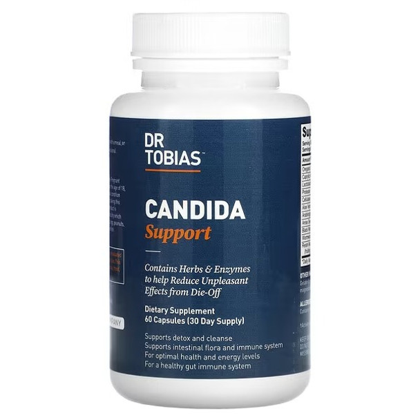 Dr. Tobias, Candida Support, 60 Capsules