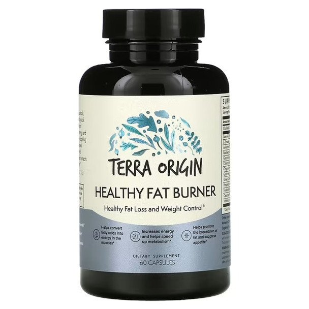 Terra Origin, Healthy Fat Burner, 60 Capsules