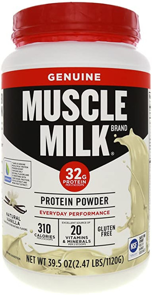 Cytosport Muscle Milk Natural Creme Vanilla 2.47 lbs