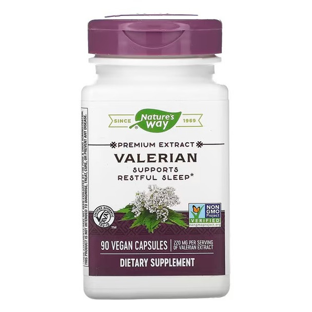 Nature's Way, Valerian, 110 mg, 90 Vegan Capsules