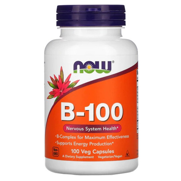 Now Foods, B-100, 100 Capsules