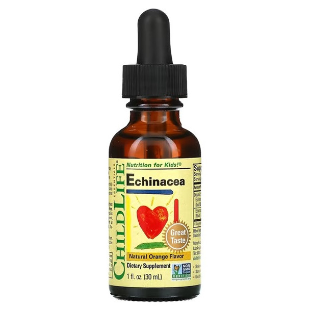 Child Life Essentials Echinacea, -Natural Orange, 1 fl oz (30 ml)
