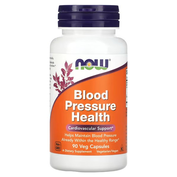 NOW Foods, Blood Pressure Health, 90 Veg Capsules