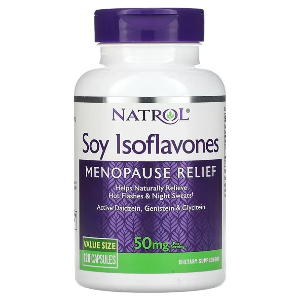Natrol, Soy Isoflavones 10 mg, 120 Capsules