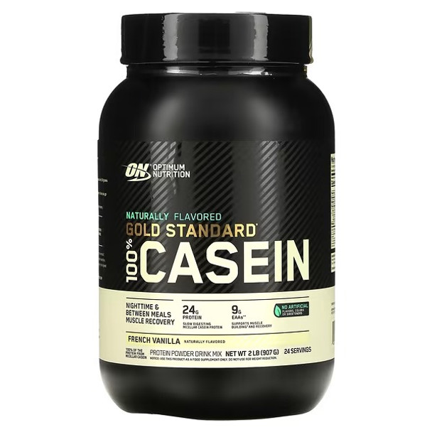 Optimum Nutrition, Gold Standard 100% Casein, French Vanilla, 2 lbs (907 g)