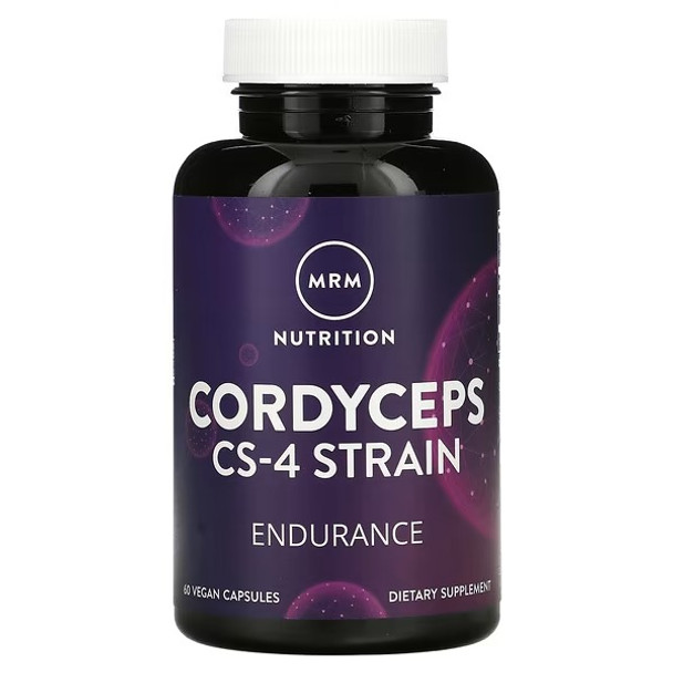 MRM Nutrition, Cordyceps CS-4 Strain, 60 Vegan Capsules