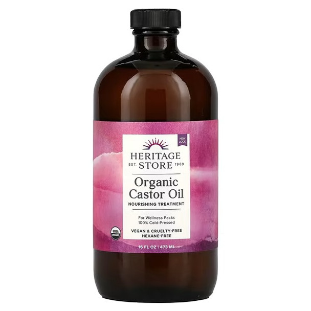 heritage store organic castor oil