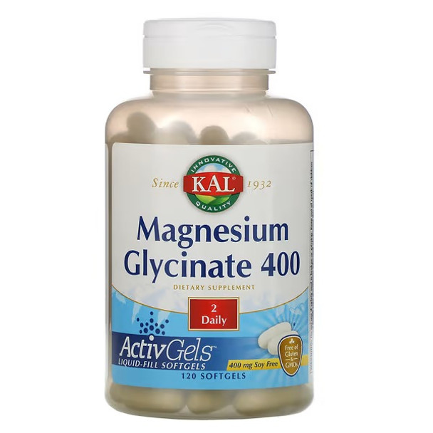 kal magnesium glycinate, kal magnesium glycinate 400, kal vitamins, kal vitamins magnesium glycinate