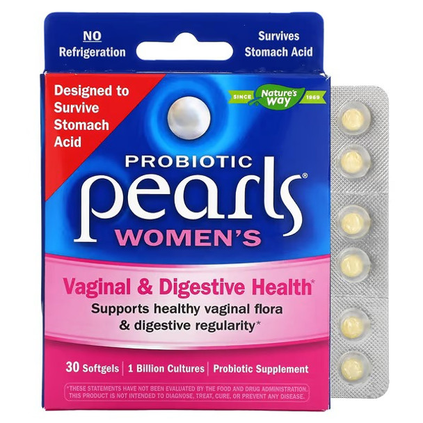 nature's way probiotic, nature's way probiotic pearls, nature's way probiotic pearls women's, nature's way probiotic vaginal