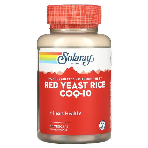 solaray red yeast rice plus coq 10