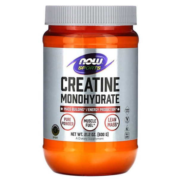 NOW Foods, Sports, Creatine Monohydrate, 21.2 oz (600 g)