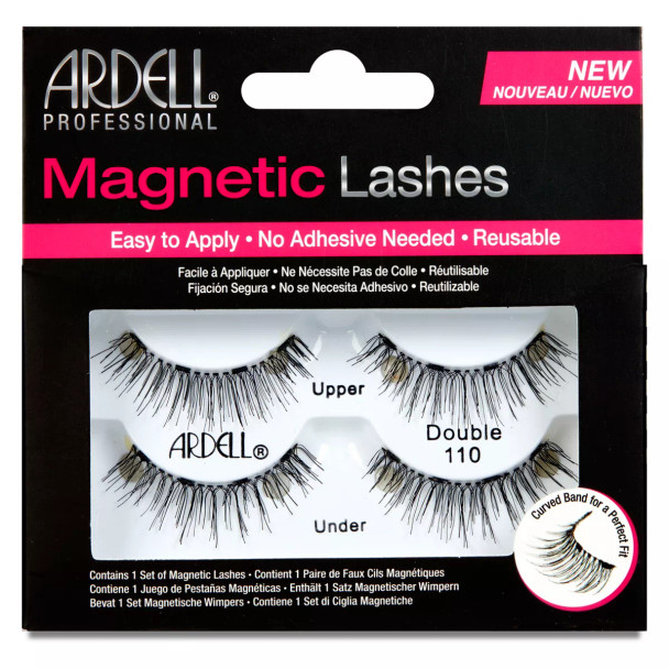 Ardell, Double 110 Magnetic Eyelashes Black - 2 Pairs