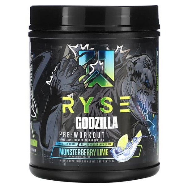 Ryse Supps, Godzilla, Pre-Workout, Monsterberry Lime, 27.9 oz (792 g)