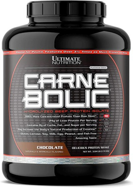 ULTIMATE NUTRITION CARNEBOLIC BEEF PROTEIN ISOLATE CHOCOLATE - 60 SERVINGS