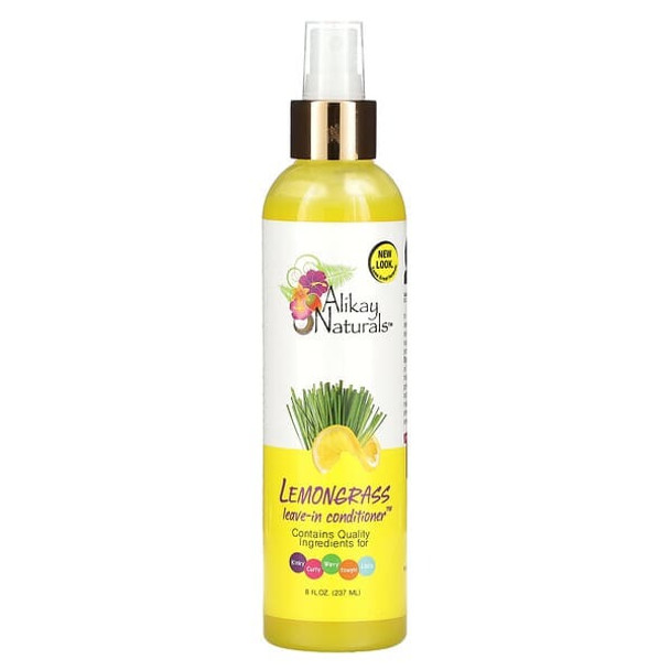 Alikay Naturals, Leave-In Conditioner, Lemongrass, 8 fl oz (237 ml)