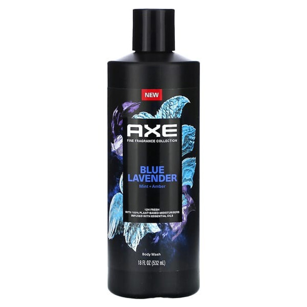 Axe, Body Wash, Blue Lavender, 18 fl oz (532 ml)