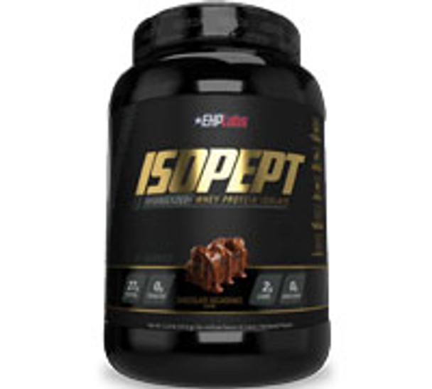 EHP Labs ISOPEPT Hydrolyzed Whey Protein - Chocolate Decadence, 1015 Grams (2.24lb) / 27 Servings