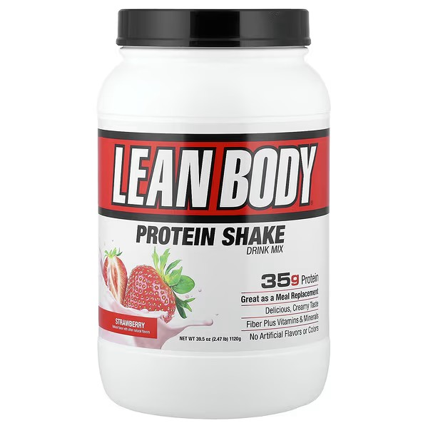 Labrada Nutrition, Lean Body, Protein Shake Drink Mix, Strawberry, 2.47 lb