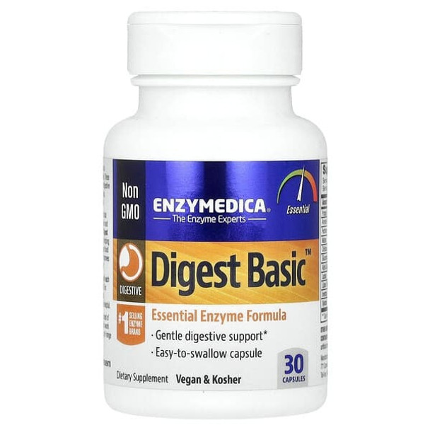 Enzymedica, Digest Basic, 30 Capsules Enzymedica, Digest Basic, 30 Capsules