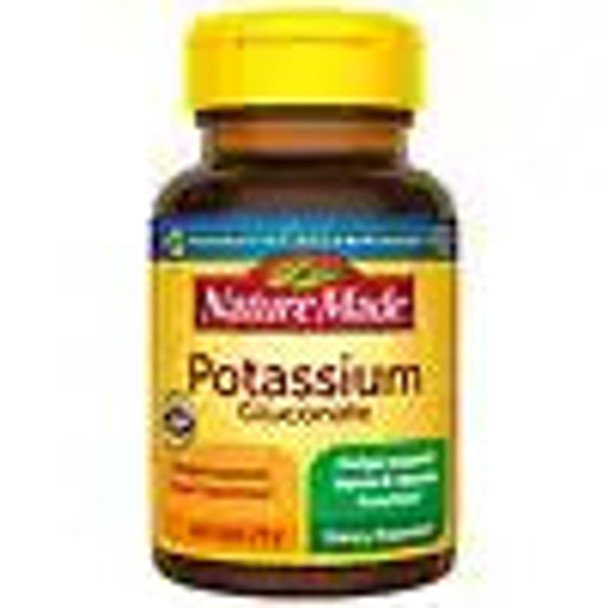 nature made potassium gluconate 550mg 100 tablets