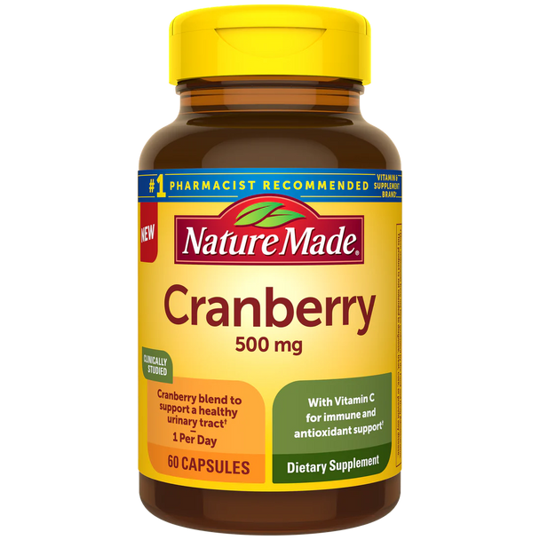 nature made cranberry 500 mg extract, Super Strength V 60 CT