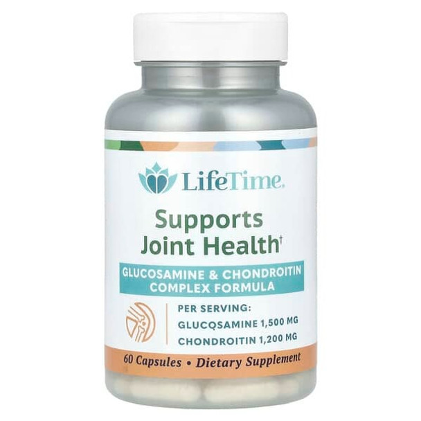 LifeTime Vitamins, Glucosamine & Chondroitin Complex Formula, 60 Capsules