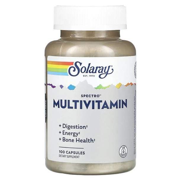 Solaray, Spectro, Multivitamin, 100 Capsules