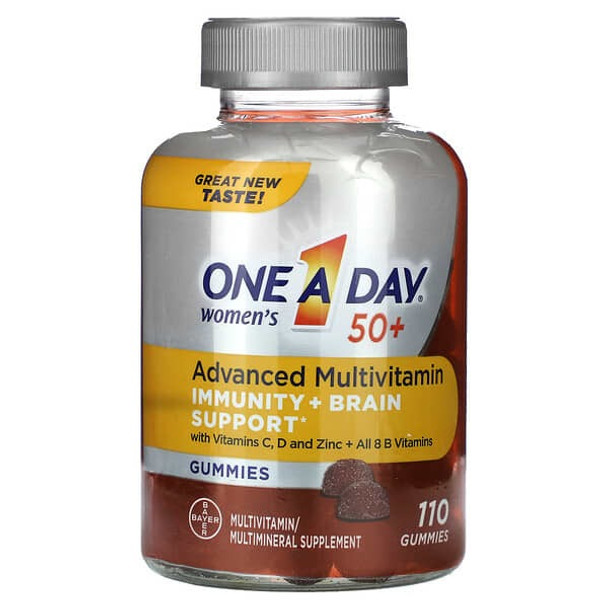 one a day for women 50, One A Day Women, Advanced Multivitamin, 110 Gummies