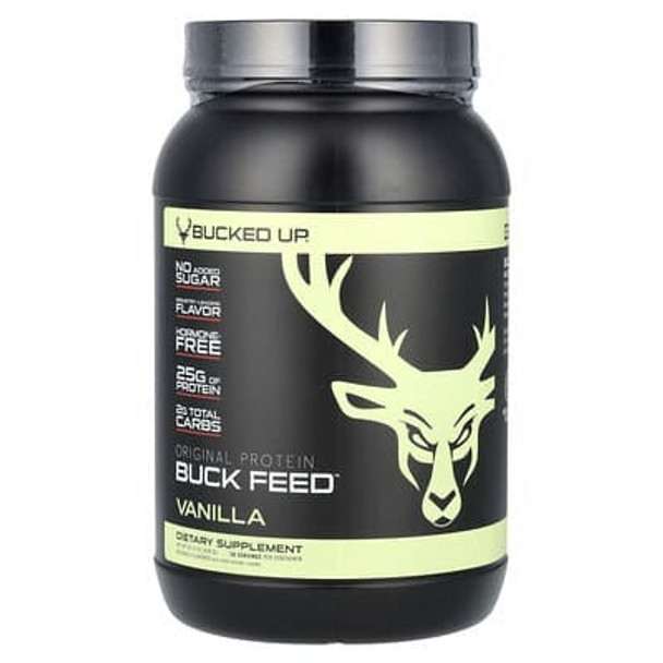 Bucked Up, Buck Feed, Original Protein, Vanilla, 33.12 oz (939 g)