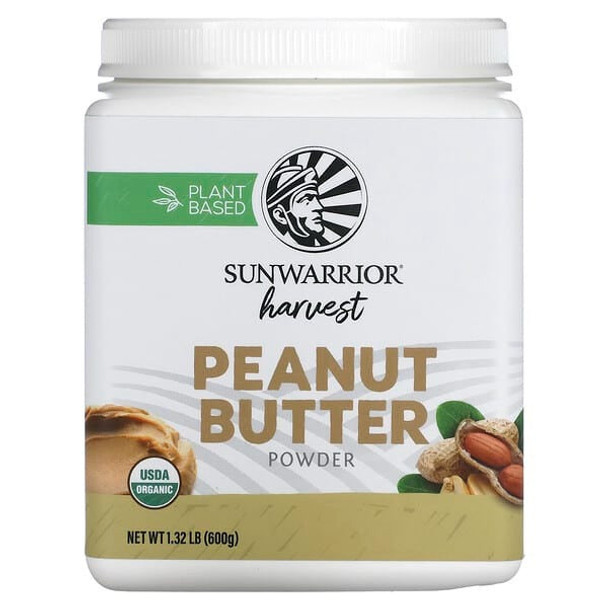 Sunwarrior, Harvest, Peanut Butter Powder, 1.32 lb (600 g) Sunwarrior, Harvest, Peanut Butter Powder, 1.32 lb (600 g)