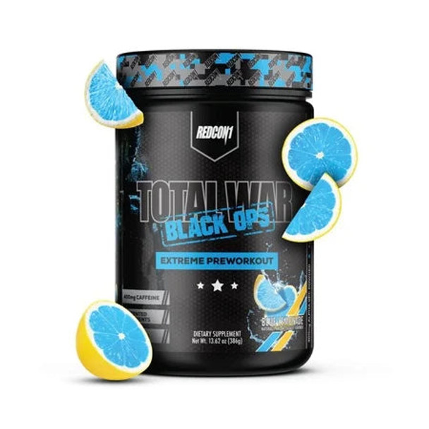 Redcon1 Total War BLACK OPS Blue Lemonade - 20 Servings