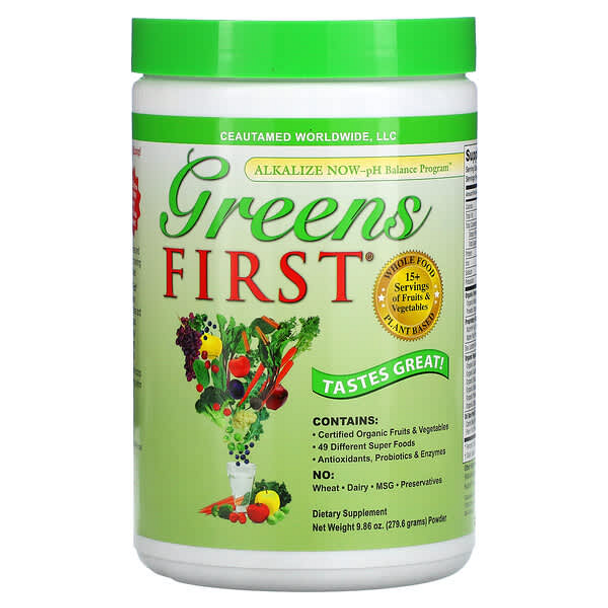 Greens First, Greens First, Original, 9.86 oz (279.6 g) Greens First, Greens First, Original, 9.86 oz (279.6 g)