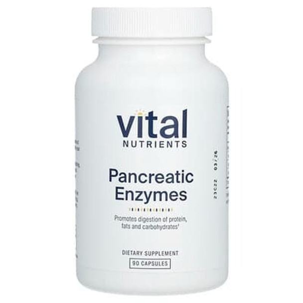 Vital Nutrients, Pancreatic Enzymes, 90 Capsules