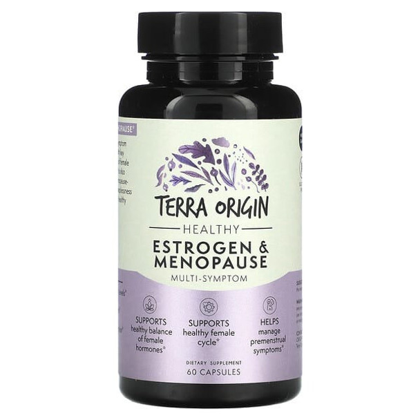Terra Origin, Healthy Estrogen & Menopause, 60 Capsules