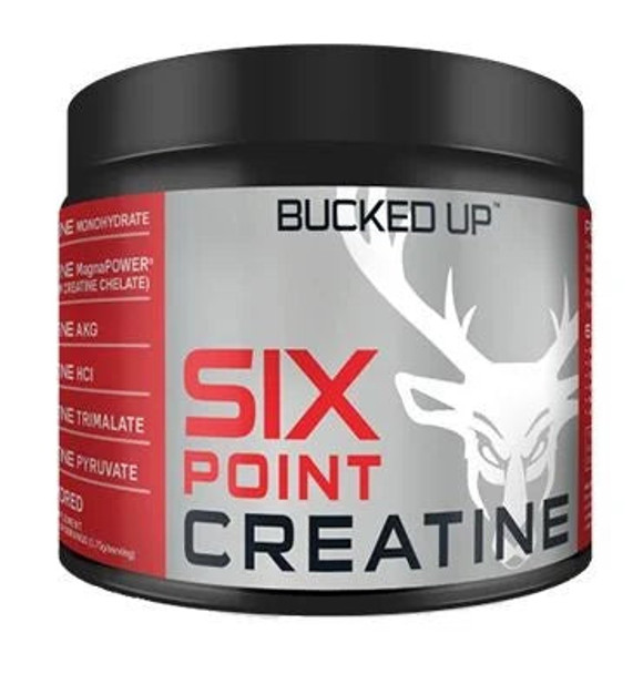 bucked up creatine, SIX POINT CREATINE - 30 SERVINGS