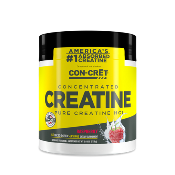 CON-CRET CREATINE HCL POWDER RASPBERRY - 60 SERVINGS