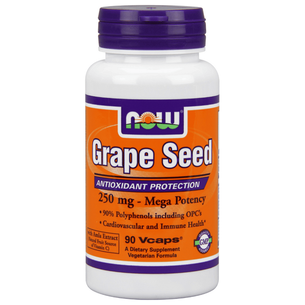 Grape Seed Extra Strength 250 mg. - 90 Vegetarian Capsules