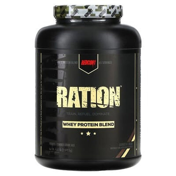 Redcon1, Ration, Whey Protein Blend, Cookies N' Cream, 4.63 lbs (2,099.5 g)