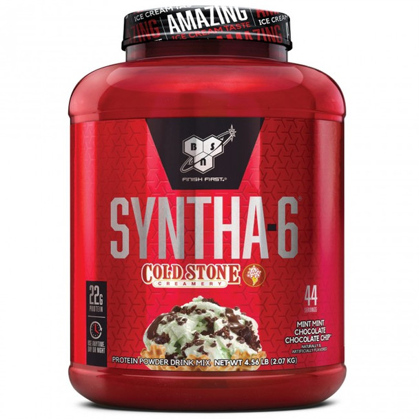 Syntha-6, Cold Stone Creamery, Mint Mint Chocolate Chocolate Chip, 4.56 lb, BSN