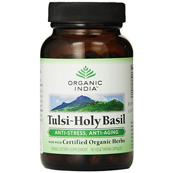 Organic Holy Basil - Stress Support (90 Vegetarian Capsules)