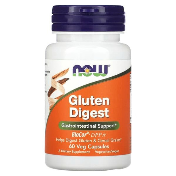 NOW Foods, Gluten Digest, 60 Veg Capsules